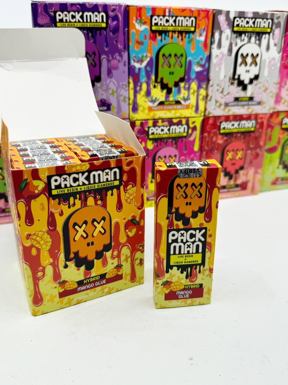 PACKMAN DISPOSABLES👾👻 Live Resin x Liquid Diamonds